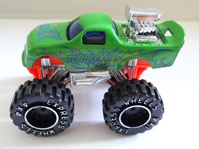 spielzeugauto monstertruck expressräder 4x4 grün