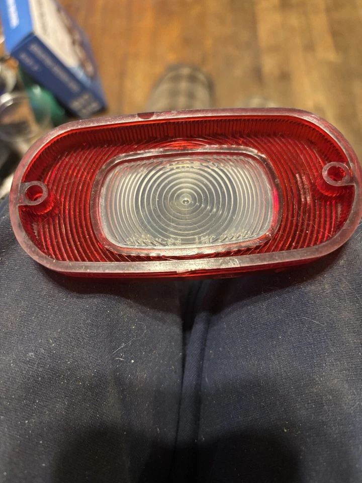 1964 MERCURY MONTCLAIR MONTEREY BACK UP TAIL LIGHT LENS - Image 2 of 2