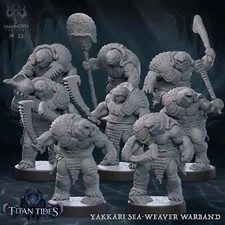 8 Yakkani Sea Weaver Tortle Warband 8 UNIQUE sculpt Dungeons & Dragons D&D