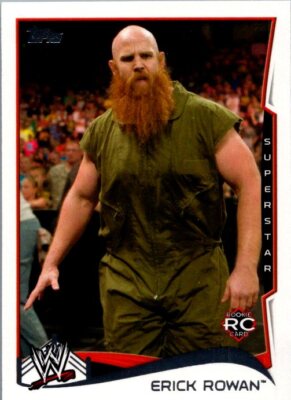 2014 Topps WWE #19 Erick Rowan Black | eBay