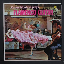CARLOS MONTOYA: flamenco guitar MASTERSEAL 12" LP 33 RPM