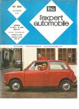 L'EXPERT AUTOMOBILE N°60 - HONDA N 360 - N 600 - 600 GT 