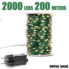 100M 1000 Led string lights Fairy Outdoor Christmas Tree Party Wedding Holidays 