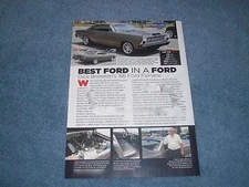 1966 Ford Fairlane Resto-Rod Article 5.4 Mustang SVT Powered