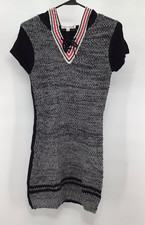 Made For Me To Look Amazing Sweater Dress Hooded Size M Knee Length Pullover