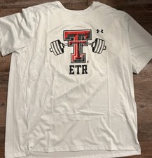 Texas Tech Under Armour  Football  Baseball Team Issued Shirt #19 XXL