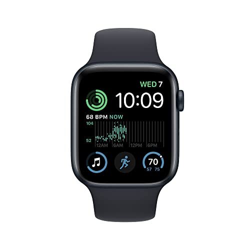 Apple Watch SE 2nd Gen-GPS, 44mm - Aluminum Case with Midnight