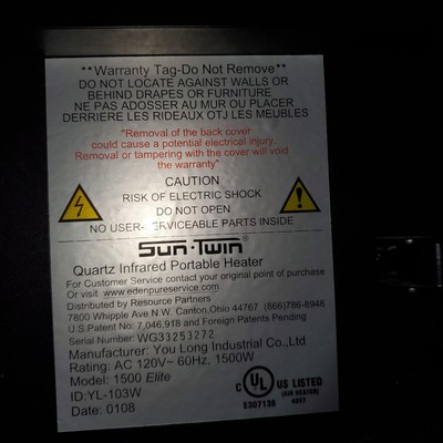 Sun Twin Heater Remote Control | eBay