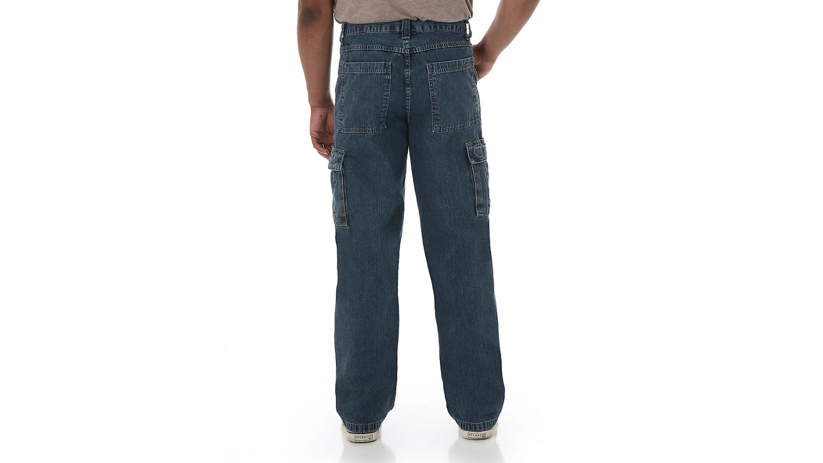 Wrangler Men's Cargo Jeans 6 Pocket  - Relaxed Fit - 1070LGWDS image 10