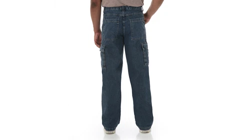 Wrangler Men's Cargo Jeans 6 Pocket  - Relaxed Fit - 1070LGWDS image 10