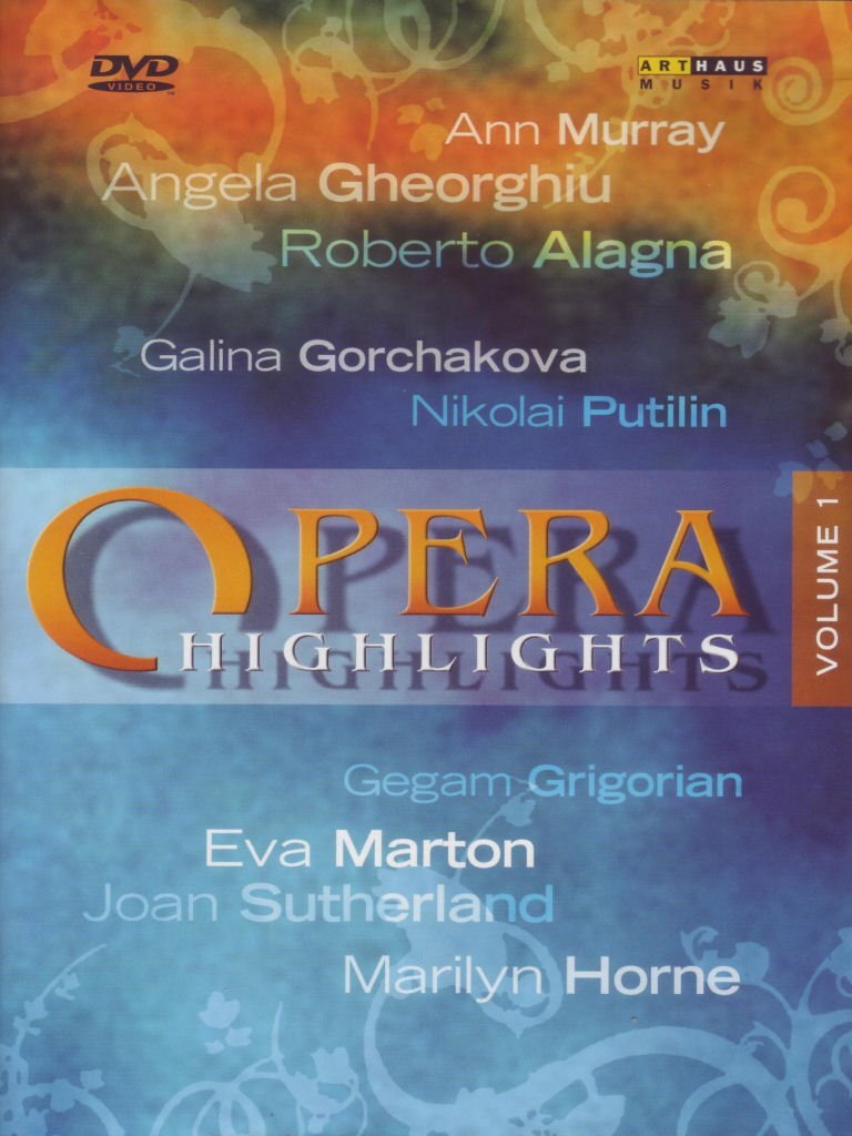 Music Dvd Opera Highlights #01