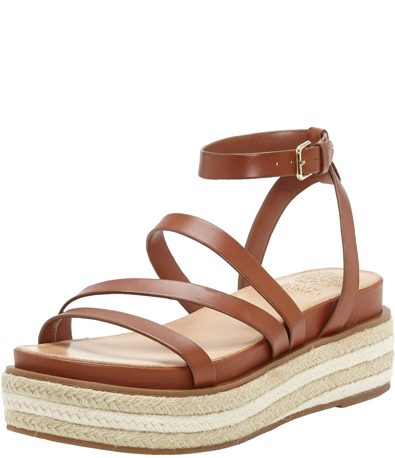 Vince Camuto Women's Wedge Leather Upper Sandals
