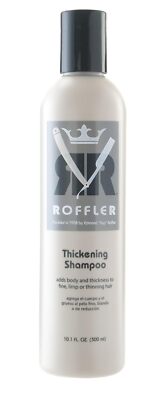 Roffler Thickening Shampoo - 10.1 fl oz, Strengthening & Volumizing Formula
