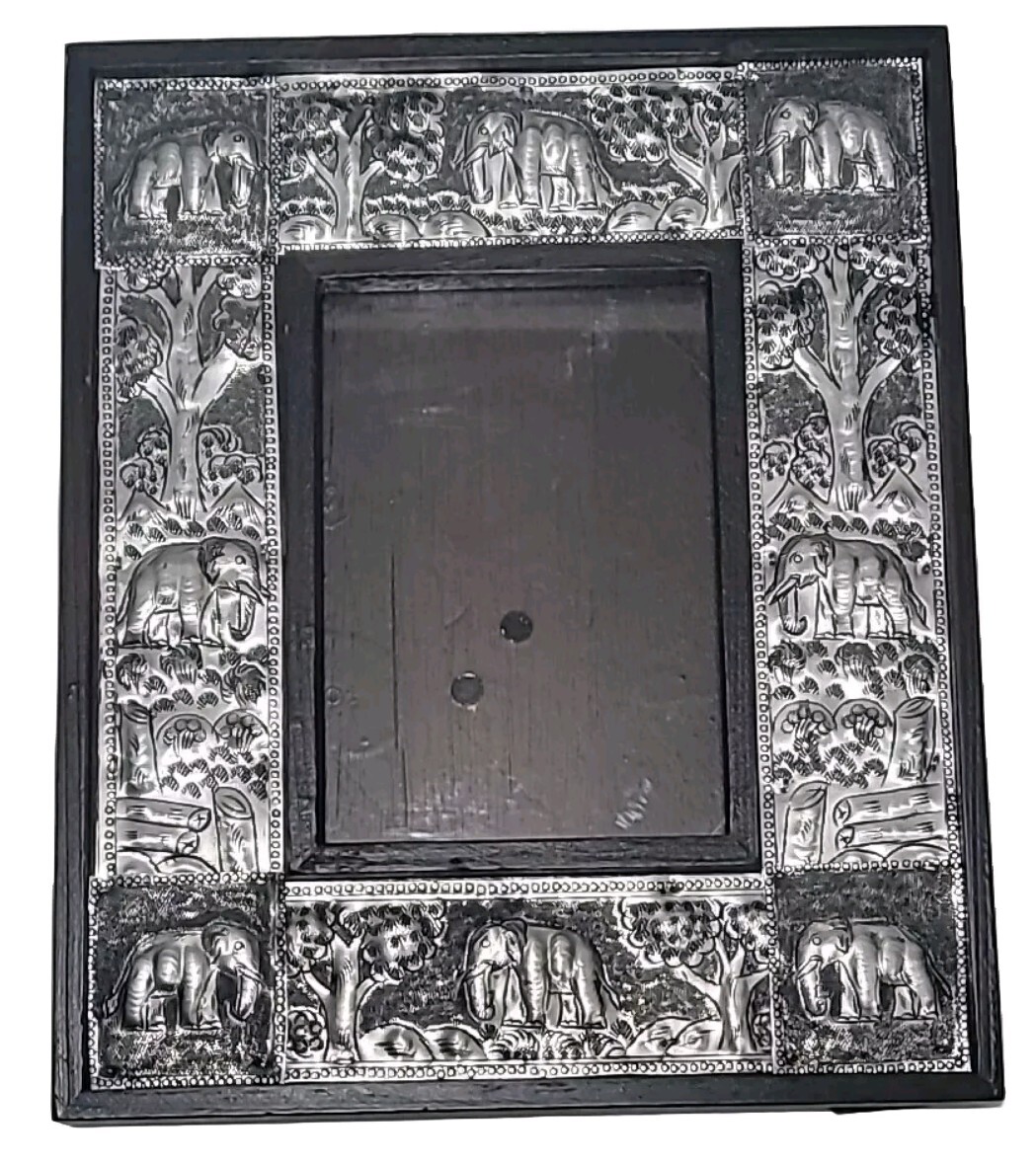 Elephant Intricate Pattern Picture Frame