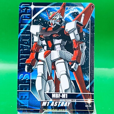 M1 Astray MBF-M Asagi Juri Mayura MS-28 2003 Gundam Seed Carddass