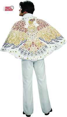 Elvis Cape with Eagle Design Costume