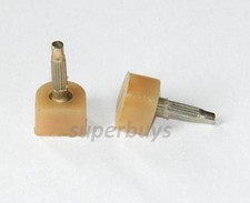 12mm x 12mm Caramel Tan Shoe High Stiletto Repair Cap Heel Cap Tip Kit Dowel Pin