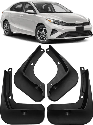 Genuine Full Set Splash Guards Mud Flaps Fender For 2019-2024 Kia Forte Sedan - 第 1/10 张图片