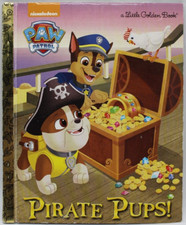 PAW Patrol Pirate Pups Little Golden Book 2016 Children's Story Nickelodeon TV