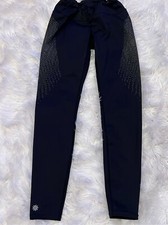 Athleta Size Small Black Leggings With Reflector