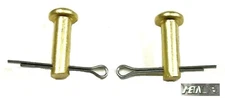 Spur Rowel Pin and Cotter Pin Sets Brass Sold in Pairs New Eddy's Tack