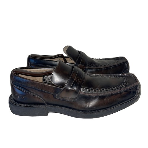 DIESEL Brown Slip On Loafers Style 