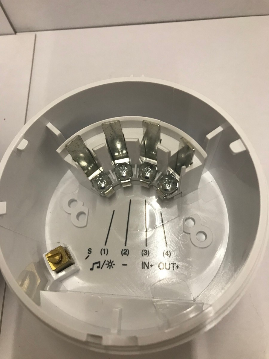 Diffuseur Sonore D'alarme Esser - 95 DB, Couleur Blanc, Fabriqué Au Royaume-Uni, Neuf