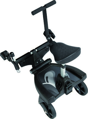 Buggy Board mit Sitz Baby Fillikid Kinderwagen Trittbrett Buggyboard Rollbrett