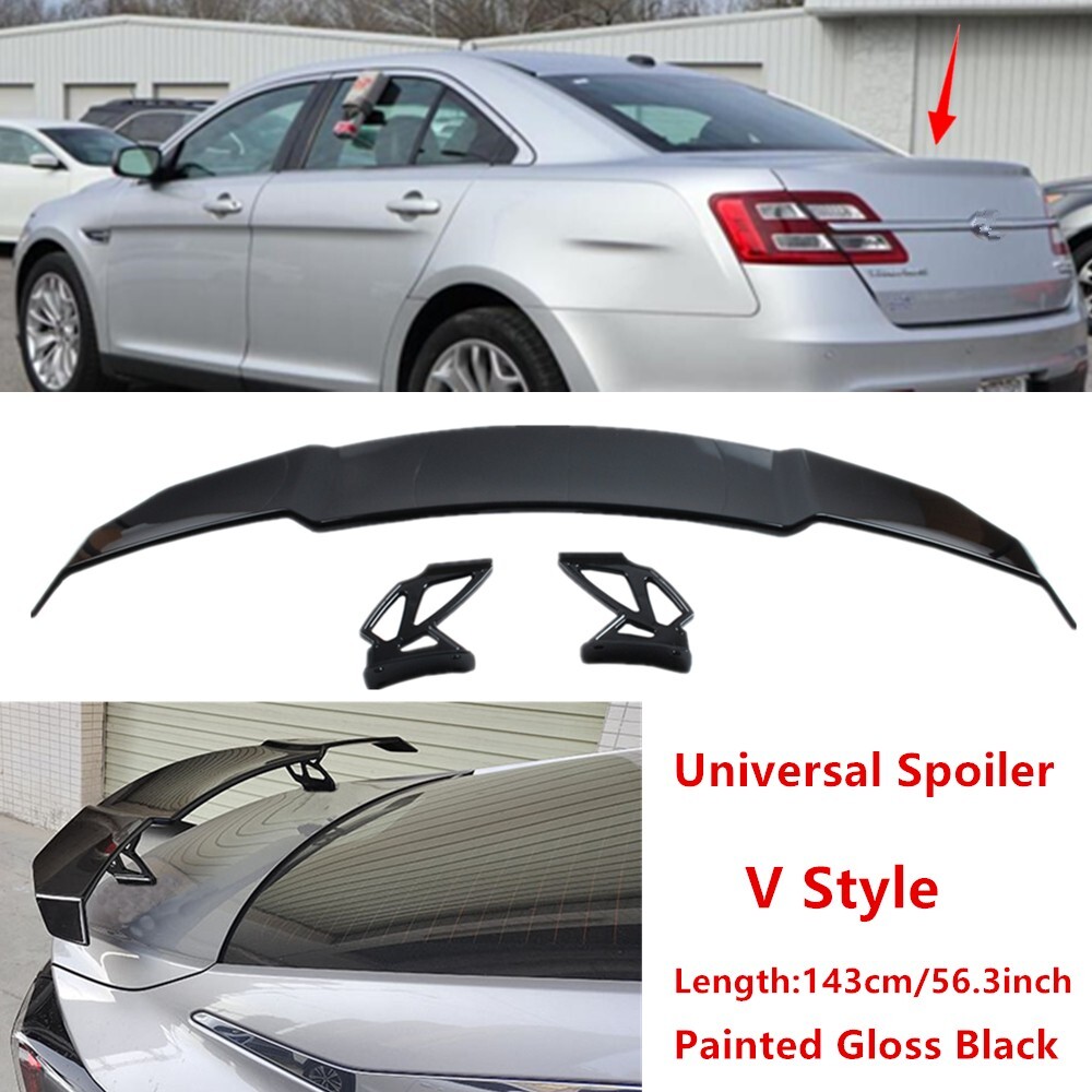Fit For Ford Taurus 2013-2019 Sedan Rear Trunk Lid Racing Spoiler