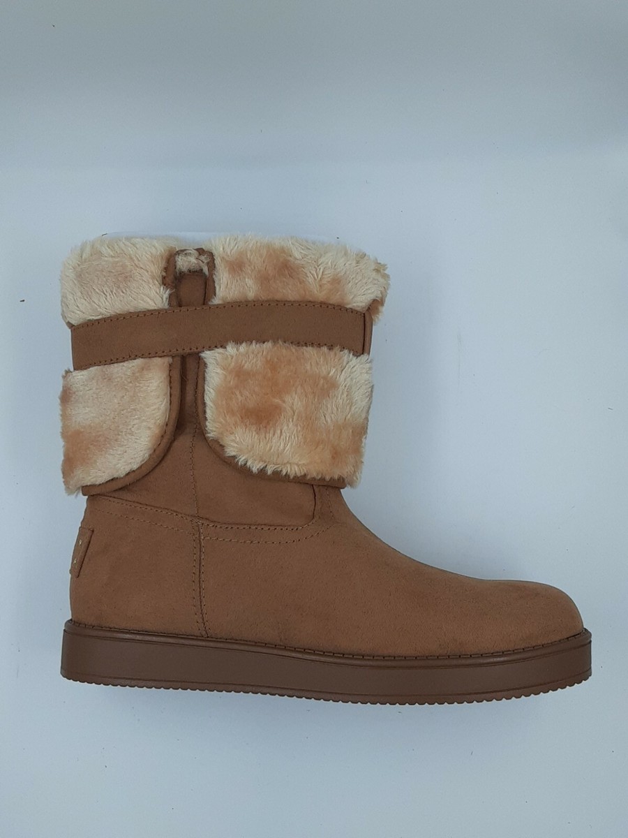 GBG Los Angeles Women's Adlea Cold Weather Winter Boots Tan