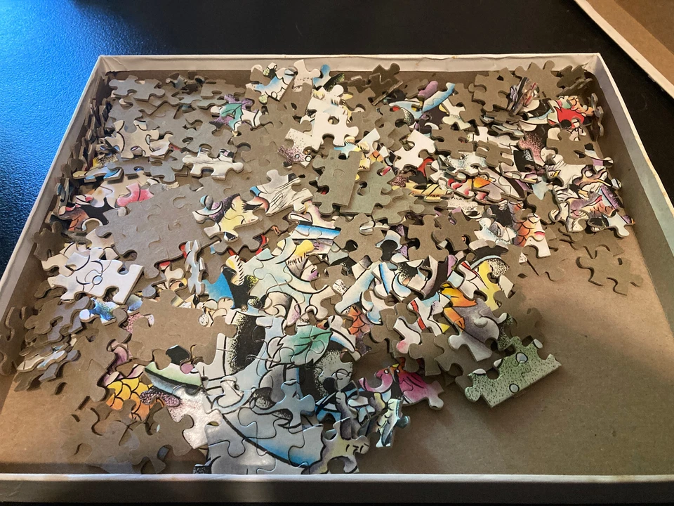 Rompecabezas Tatuaje Por Spider Webb De Colección Dragón Gran Fábrica Americana Bonito Foto 3 de 4