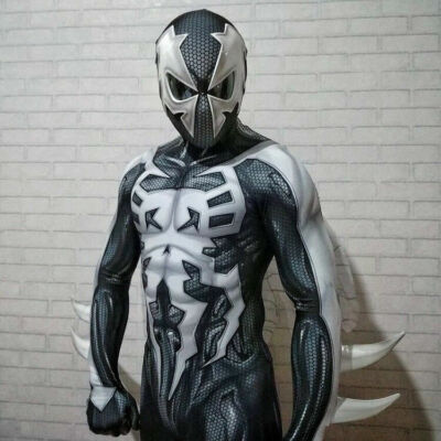2099 Ultimate Spider-Man Costume Spiderman Muscle Zentai Cosplay Halloween #5
