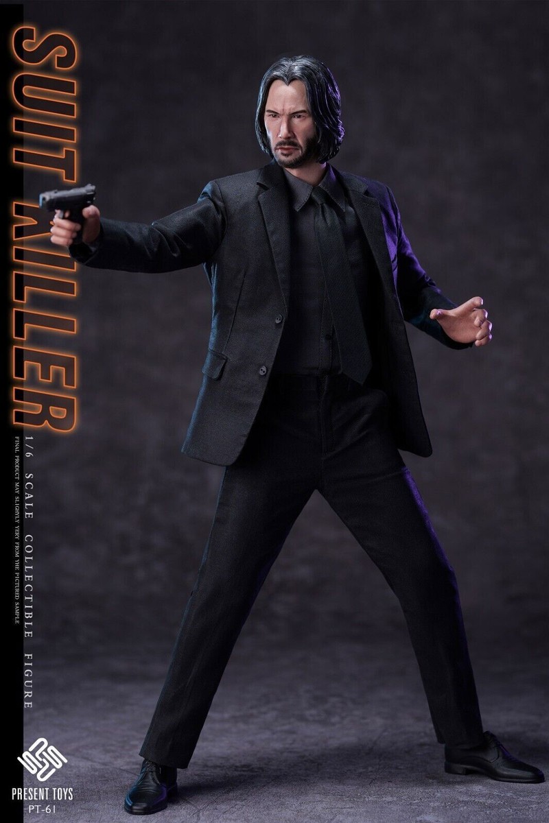 PRESENT TOYS PT-SP61 1/6 ジョン John Wick PRESENT TOYS PT-sp61 1/6 Suit killer John Wick 12