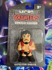 Katsuyori Shibata Micro Brawler Limited Edition All Elite PRO Wrestling Tees AEW