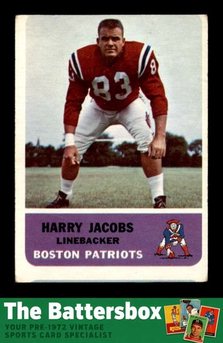 Harry Jacobs #10 card