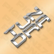 2022-2025 Front Grille Bumper Letter For Tundra Accessories Hood Emblem Chrome