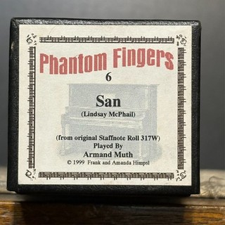 "SAN" MINT Unplayed Rare PHANTOM FINGERS roll