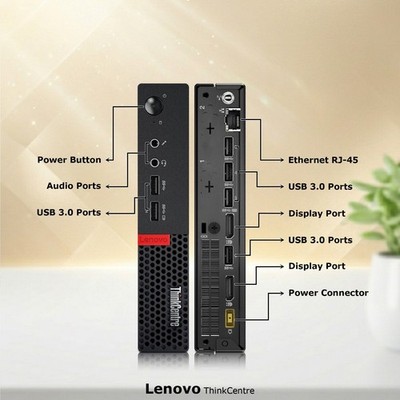 Lenovo M710q Tiny Mini PC Intel i5-7th 32GB Ram 1TB SSD Built-in