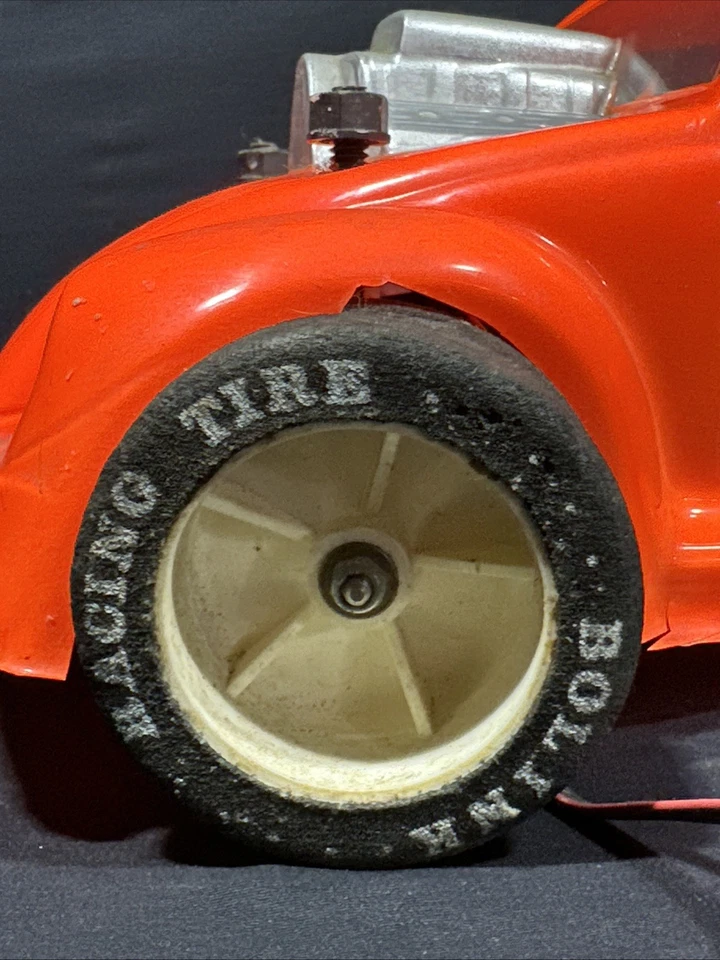 Electric RC Car With Vintage Bolink Excavator Engine 13” - Image 3 of 4