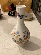 Vintage Aynsley Bone China England COTTAGE GARDENS Bud Vase