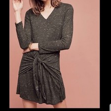 Dolan Left Coast Collection Green Tie Front Dress size XS