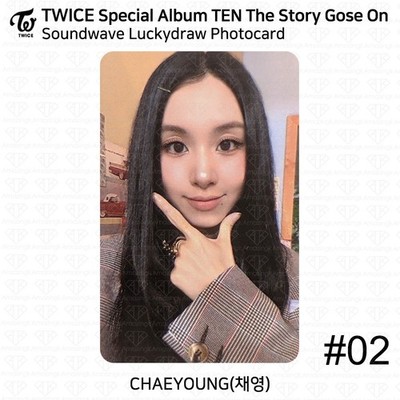 TWICE Special Album TEN : The Story Goes On Soundwave Luckydraw