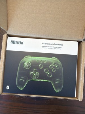 8BitDo 64 Controller - Funtastic Limited Editions - Jungle - Brand New