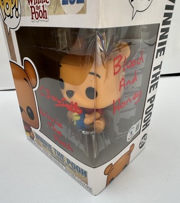 Funko Pop! Disney Winnie Puuh 252 signiert Craig David Dowsett Blut und Honig