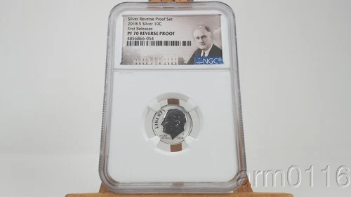 2018S US SILVER COIN ROOSEVELT 10C DIME NGC PF70 REVERSE PROOF FIRST RELEASE SET