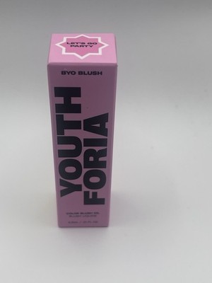 YouthForia BYO Blush Color Blush Oil LET'S GO PARTY 0.21 fl oz NEW In BOX