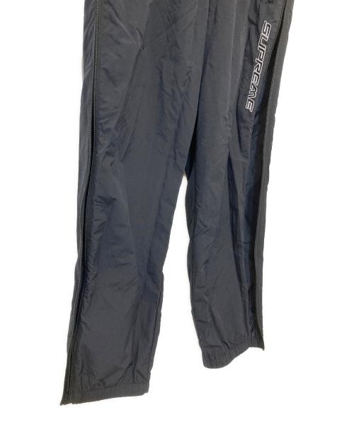 supreme Full Zip Baggy Warm Up Pant 黒 Supreme Men's Full Zip Baggy Warm-Up Pants Black Nylon