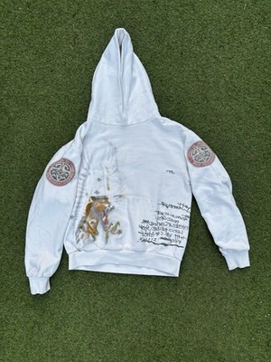 Travis Scott Tour 23 UTOPIA Circus Maximus Hoodie Men Medium White