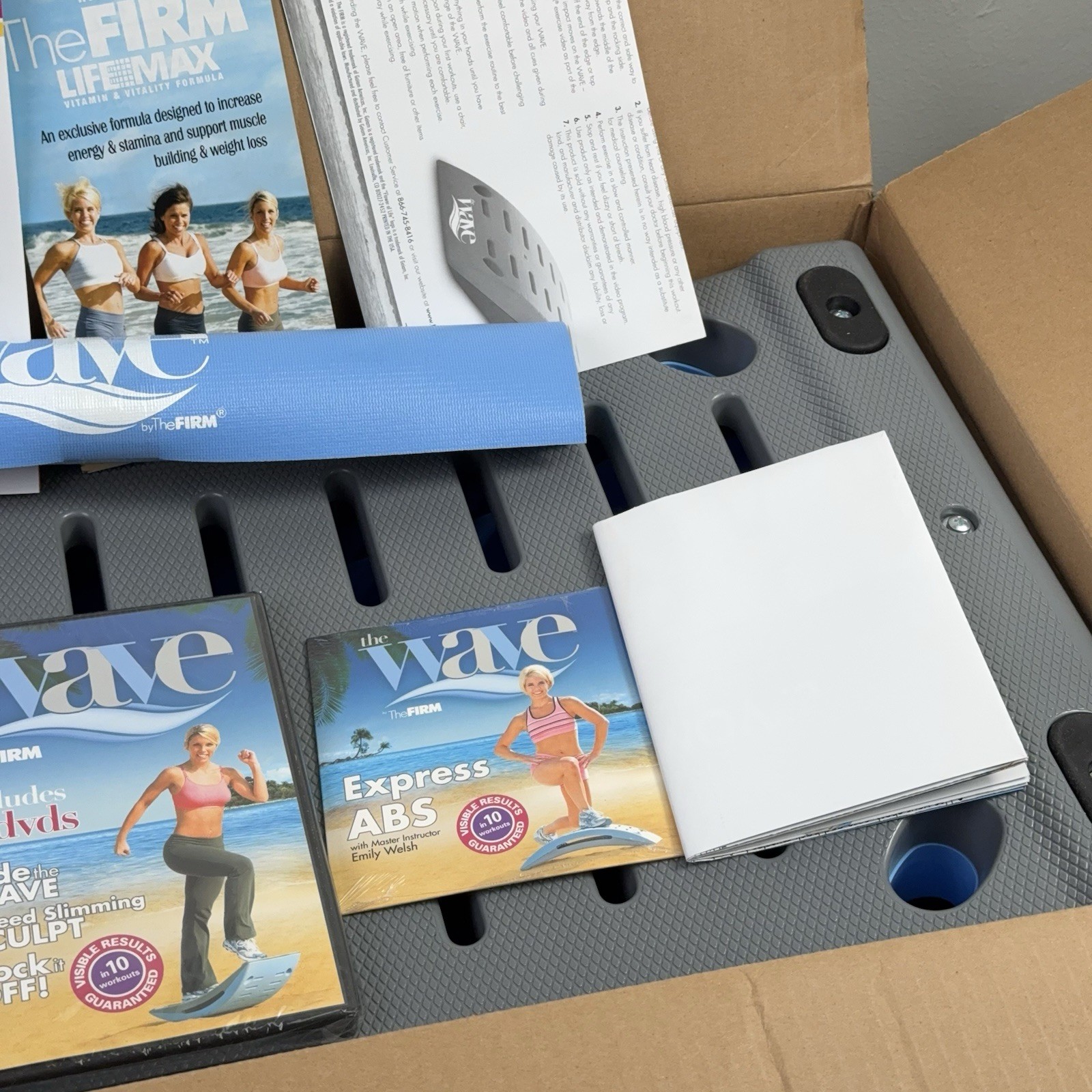 The WAVE Exercise Fitness Step Rock Balance Board Cardio Tone Workout The Firm