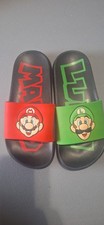 Mario & Luigi Slip On Sandals, Boys, Size 3
